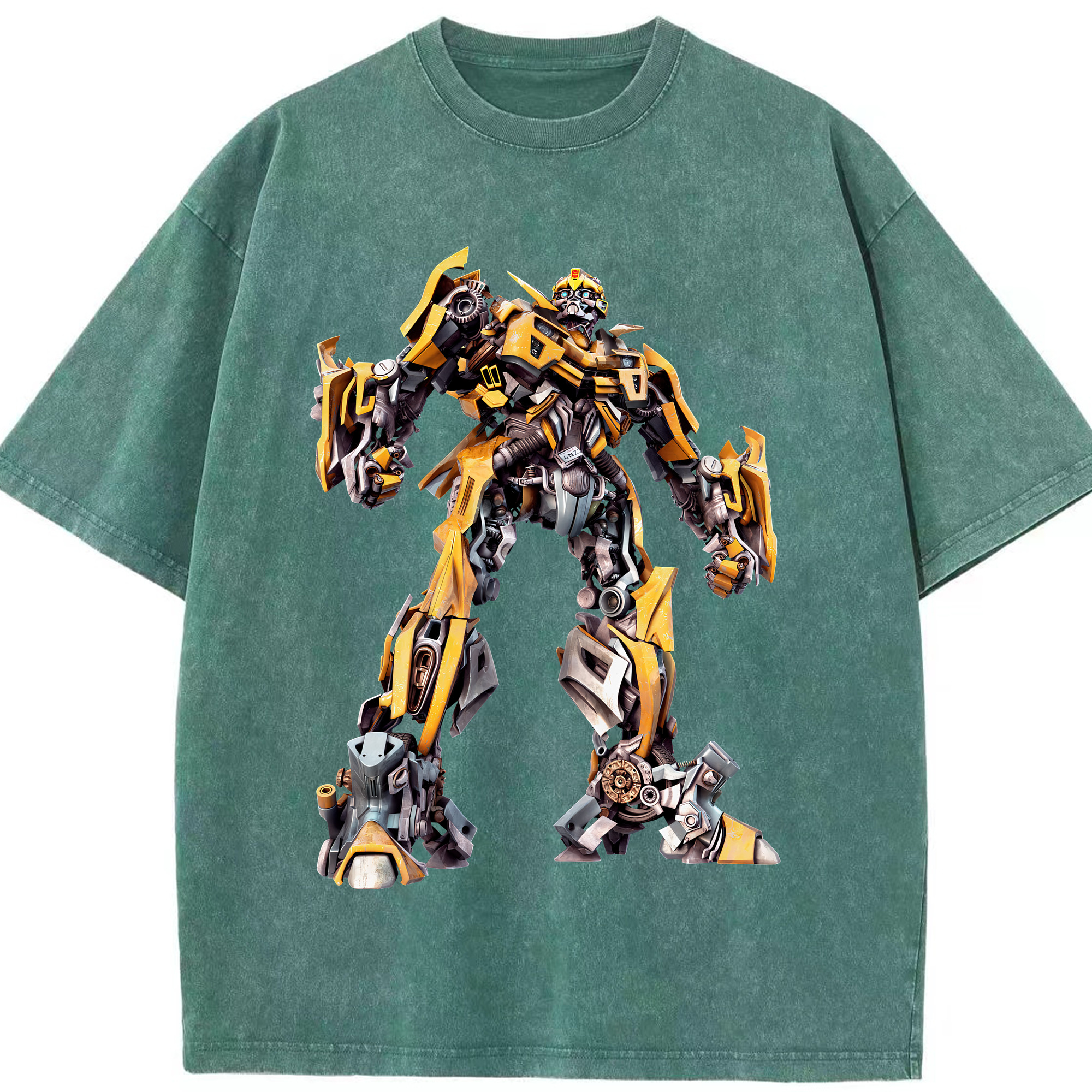 （画像用） Transformers トランスフォーマー 綿100% ヴィンテージ風 半袖Tシャツ（フロントプリント）